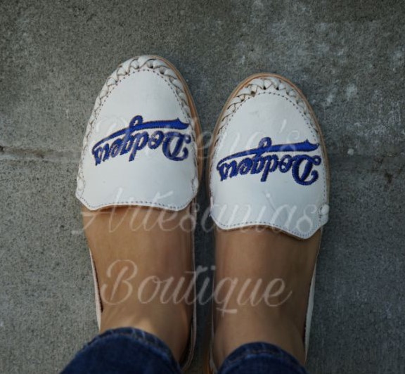 woman dodger huaraches