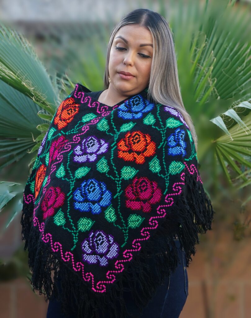 mexican handmade poncho